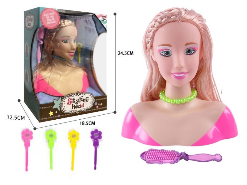 Half-Body Doll Hairdressing Toy Set