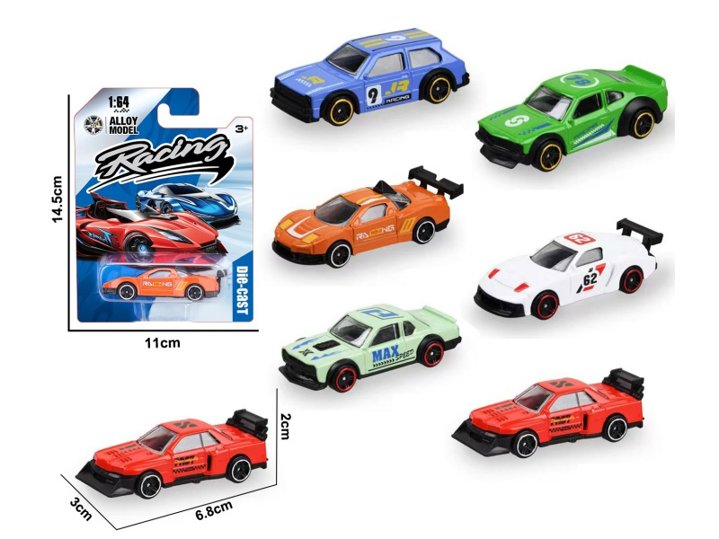 1:64 Slide Alloy Cars