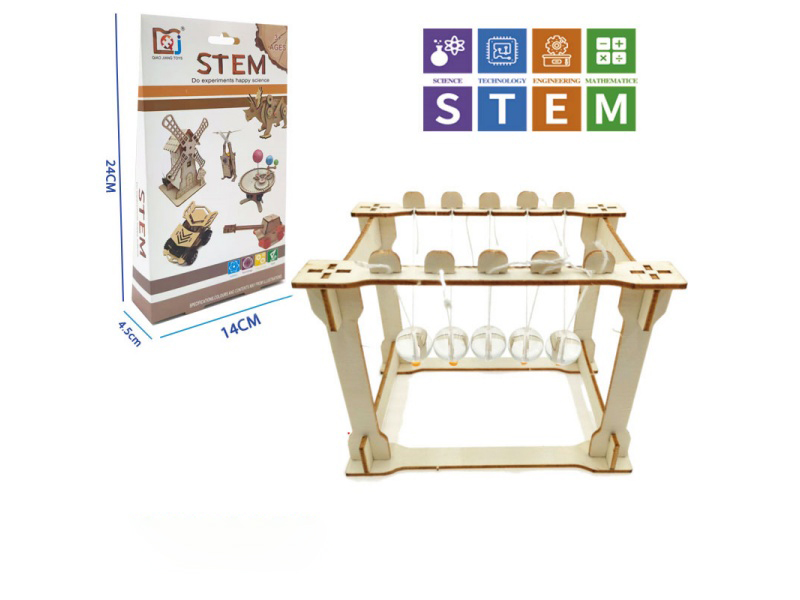 DIY Wooden Newton'S Cradle