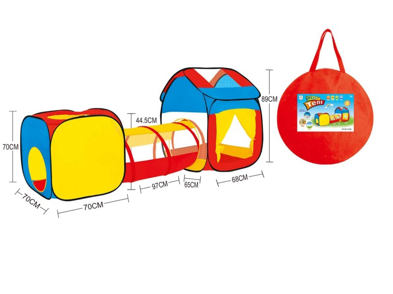 3-In-1 Kids Play Tent