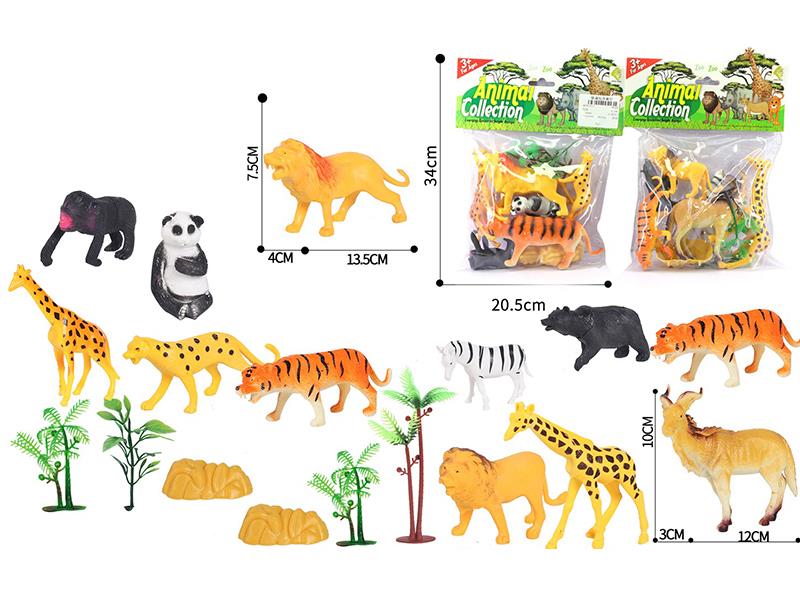 Animal Set(2 Items Mixed)