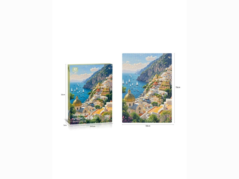 Oil Painting Puzzle (1000 Pieces)