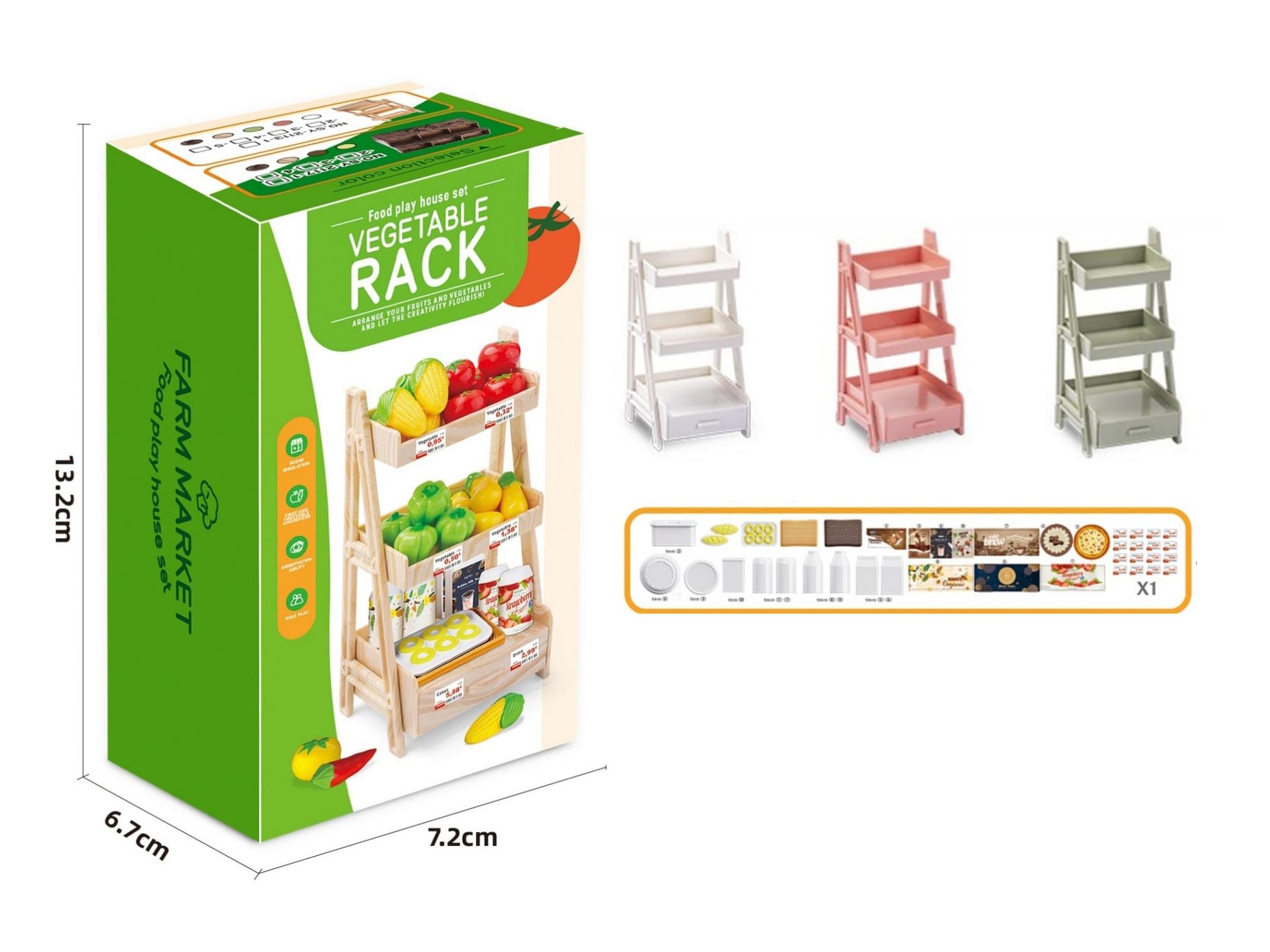 Mini Store Shelf + Bread Accessories