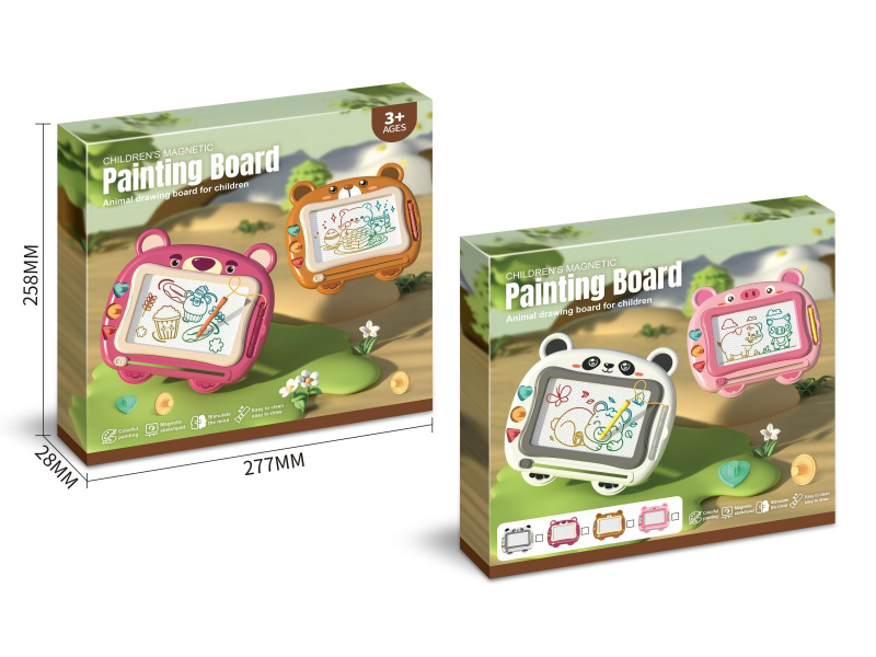 Cartoon Magnetic Color Writing Board