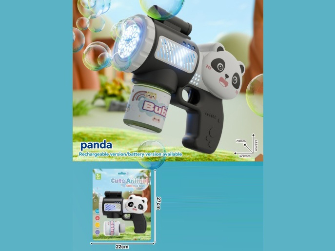 Panda Bubble Gun