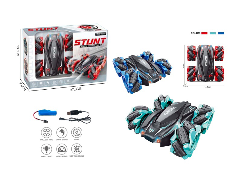 Double-Sided Stunt Remote Control Car