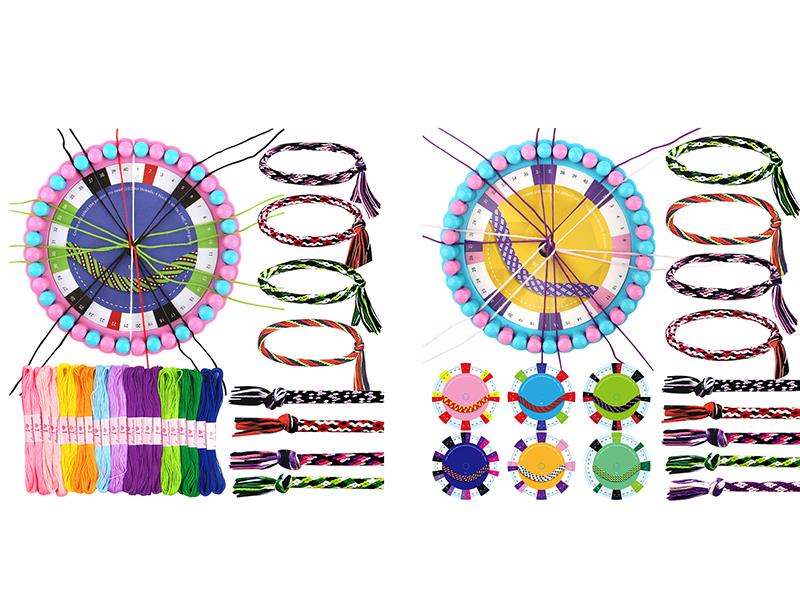 12 Friendship Hand Rope Weaving Kit