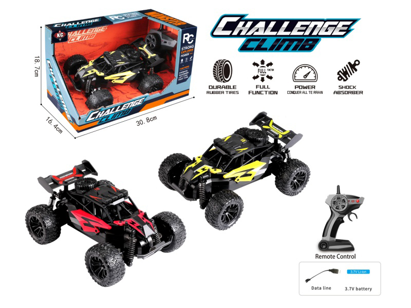 2.4G 1:18 4Ch High-Speed Off-Road Remote Control Vehicle (With Battery Included)