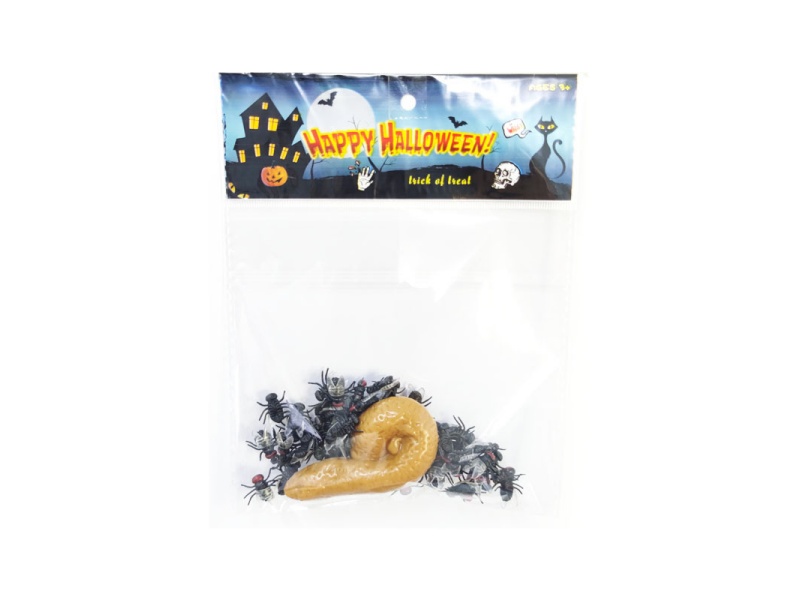 Hallows Fly + Poop, Fly 50Pcs Poop 1Pcs