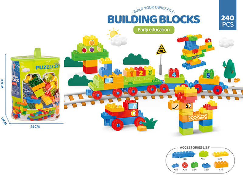 240PCS Building Blocks