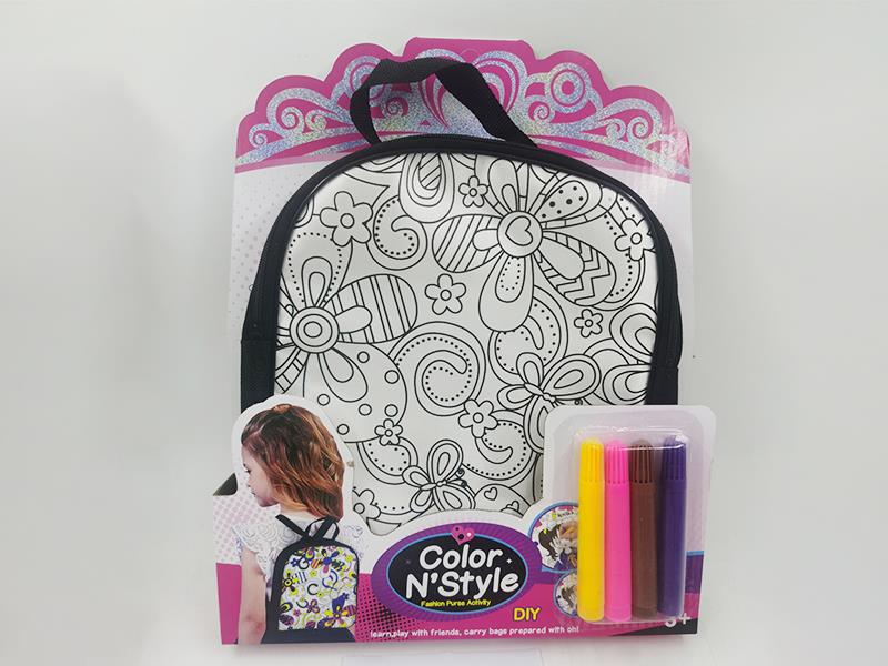 DIY Painted Handbag