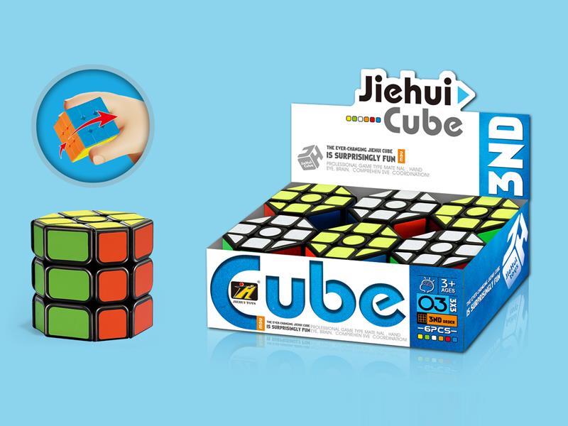 Octagonal Cylindrical Magic Cube/Sticker Bearing
