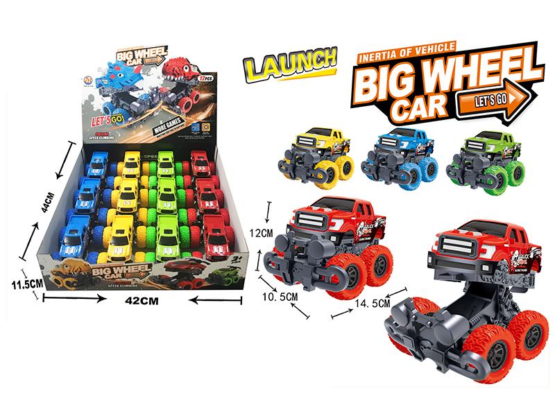 Friction Crash Transformation Graffiti Truck 12pcs/Box