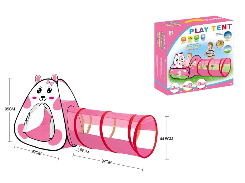 2-In-1 Cartoon Rabbit Tent