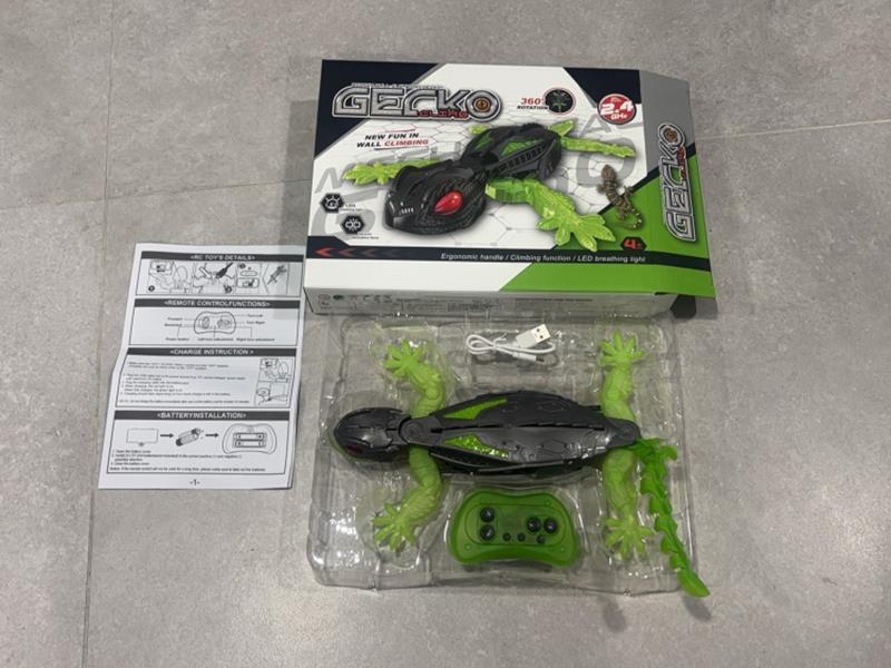 Remote Control Wall Climbing Gecko