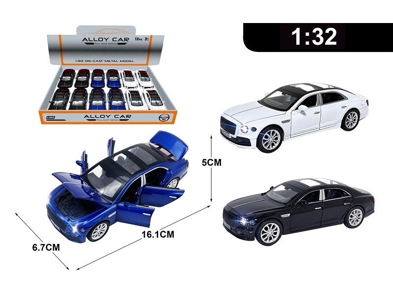 1:32 Alloy Model Display Box With Force/With Light And Sound, 3 Ag13 Batteries Included