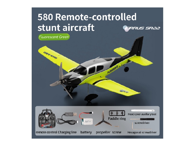 4-Channel Sr22 Simulation Aircraft (Brushless Light Version)