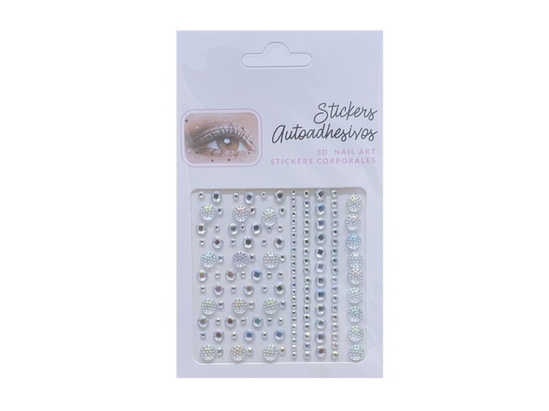 Eyes Face Diamond Stickers