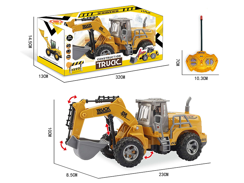 1:18 4CH R/C Excavator