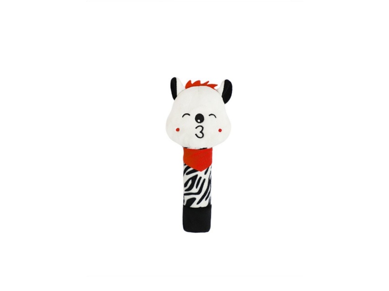Bb Called The Little Calf Baby Comfort Plush Hand-Cranked Stick