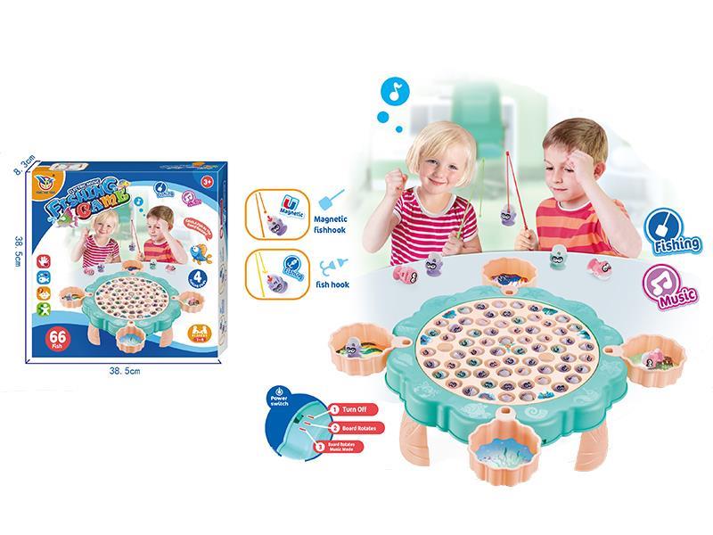 B/O Music Fishing Game With Table (Magnetism)