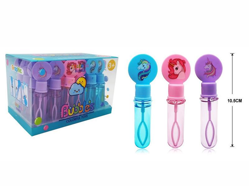Cartoon Unicorn Bubble Stick 24PCS
