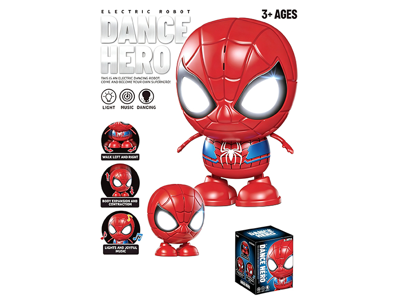 Transformation Spider-Man Dance Robot