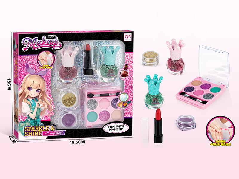 2 Colors Nail Polish Make Up Set