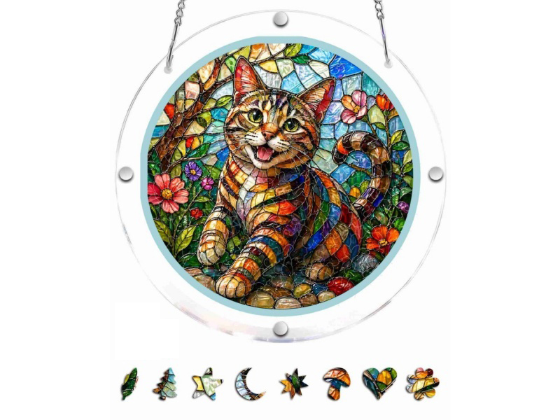 8.2-Inch Acrylic Jigsaw Puzzle