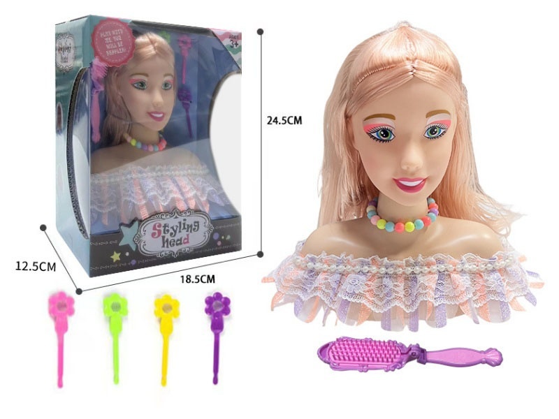 Half-Body Doll Hairdressing Toy Set