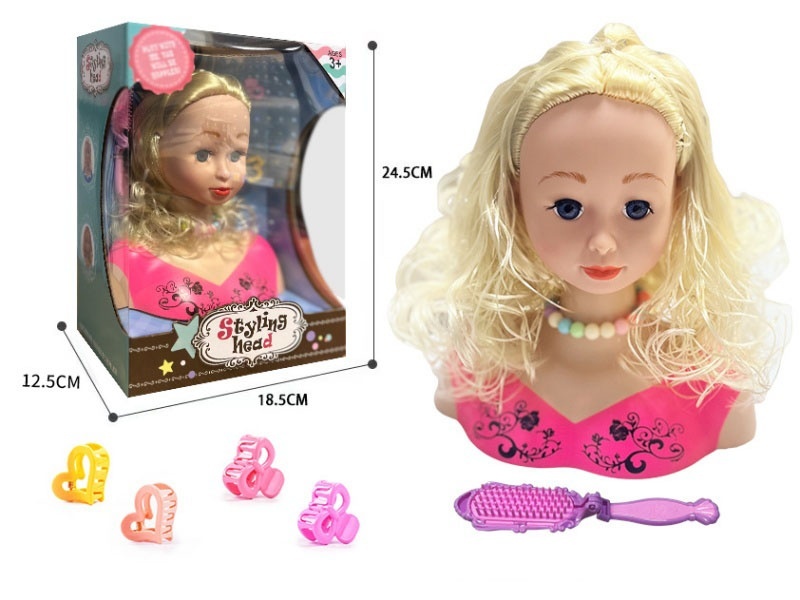 Half-Body Doll Hairdressing Toy Set