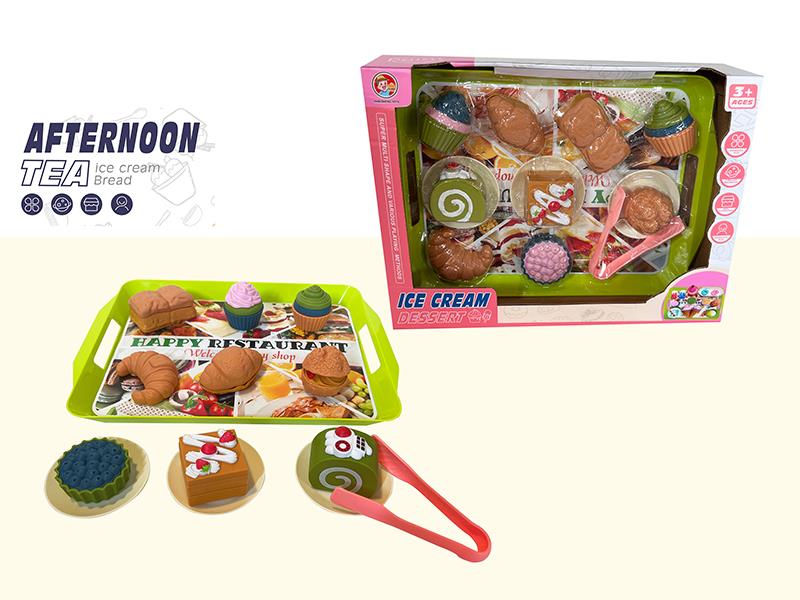 Pretend Play Toys Bread Dessert Set
