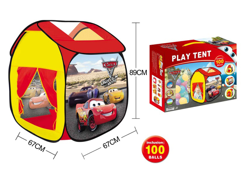 Car Story Game House Comes With 100 Ocean Ball