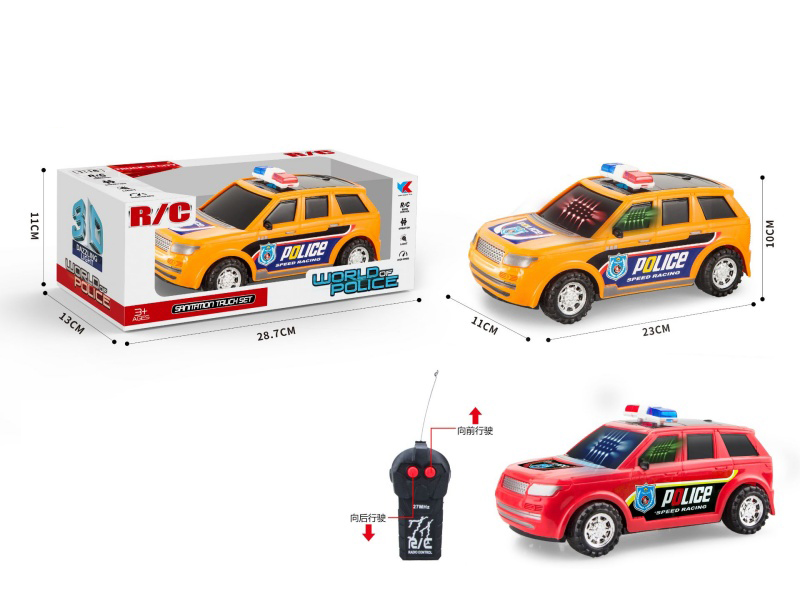 1:16 2CH Tiger Off-Road: A Police Car With 3D Lighting