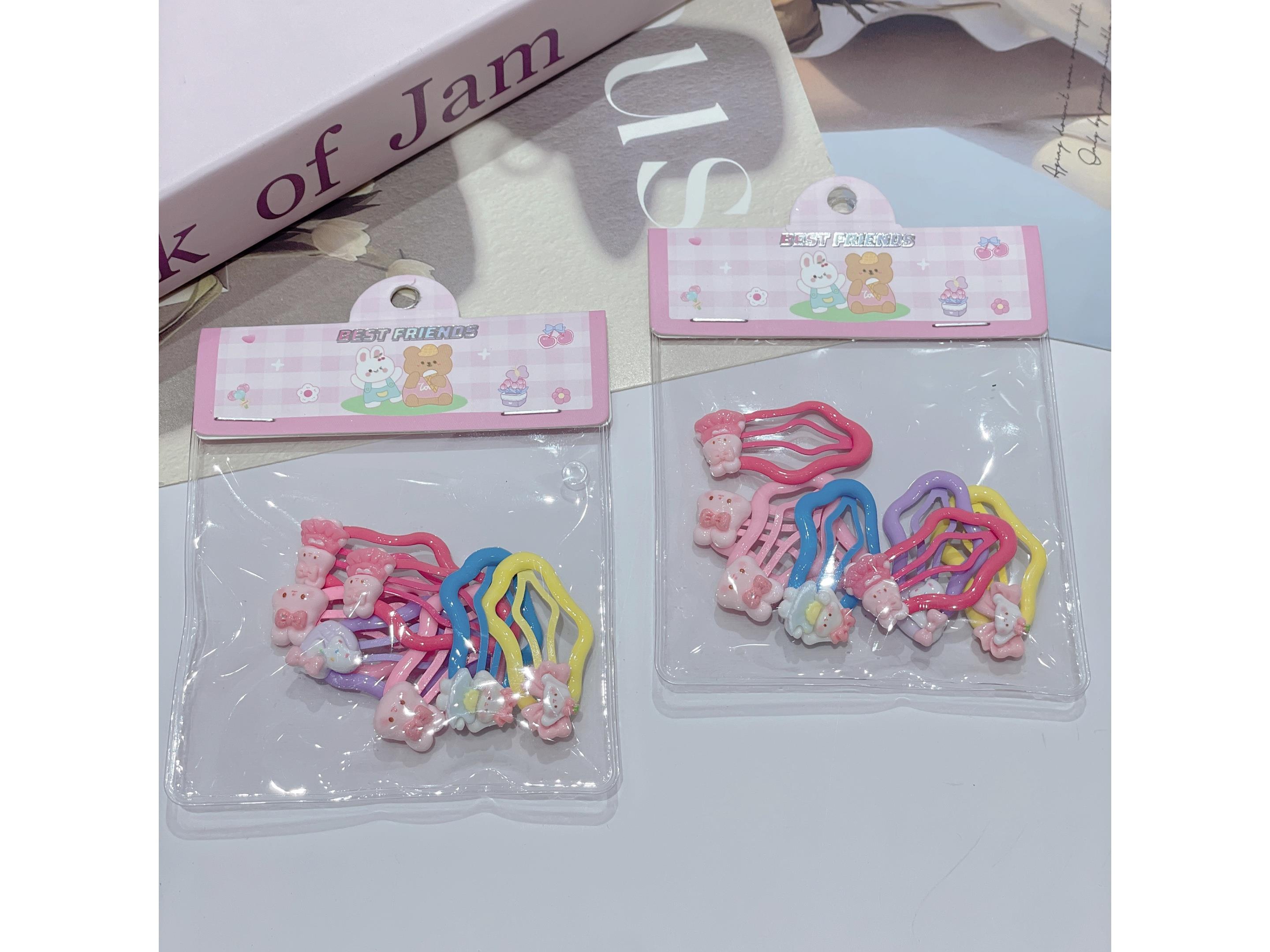 Girls' Hairpin Accessory Set, 24 Pieces