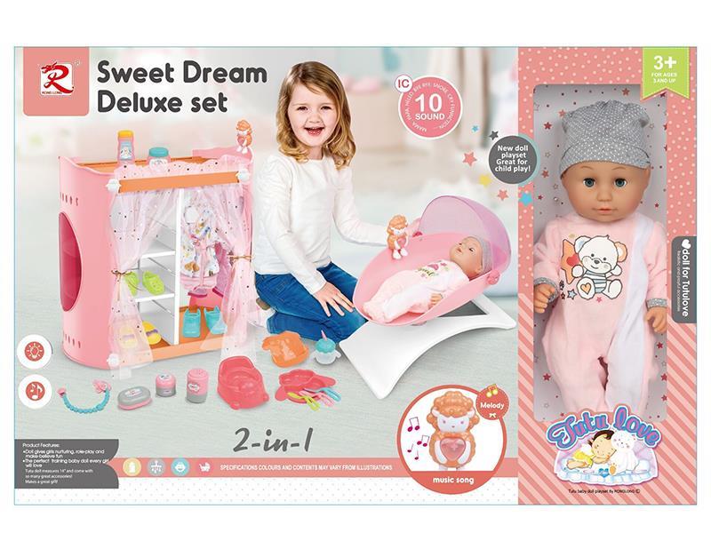 Baby Doll + Closet + Rocking Chair