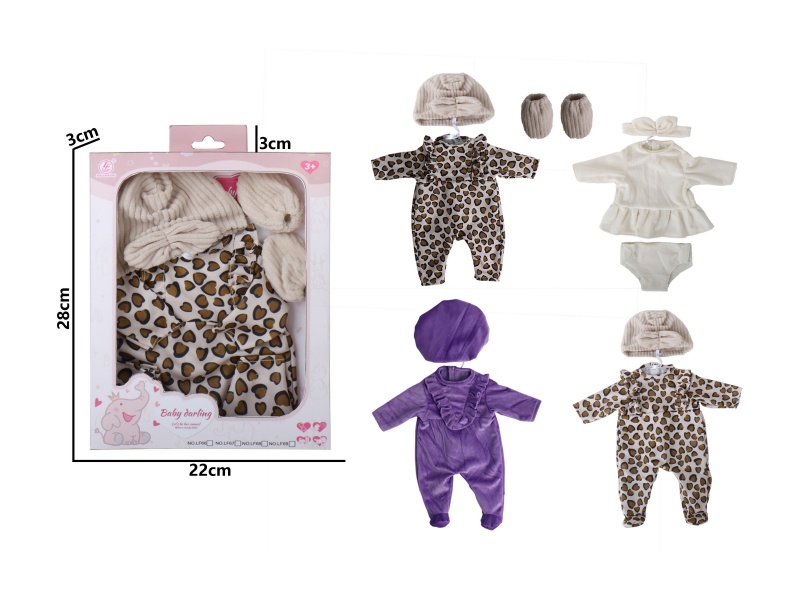 4 Pieces Of Doll Clothes