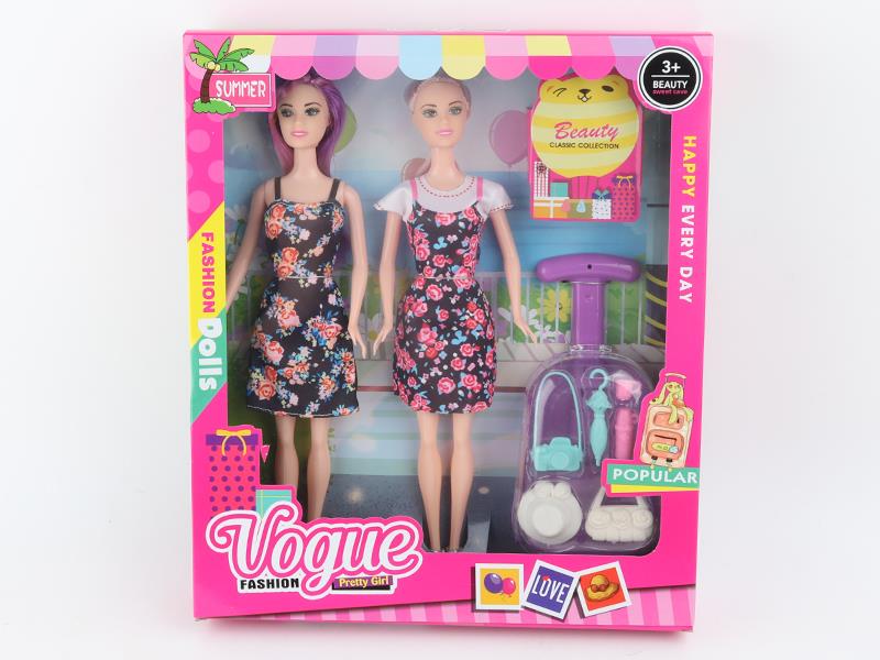 2 11-Inch Doll With 3