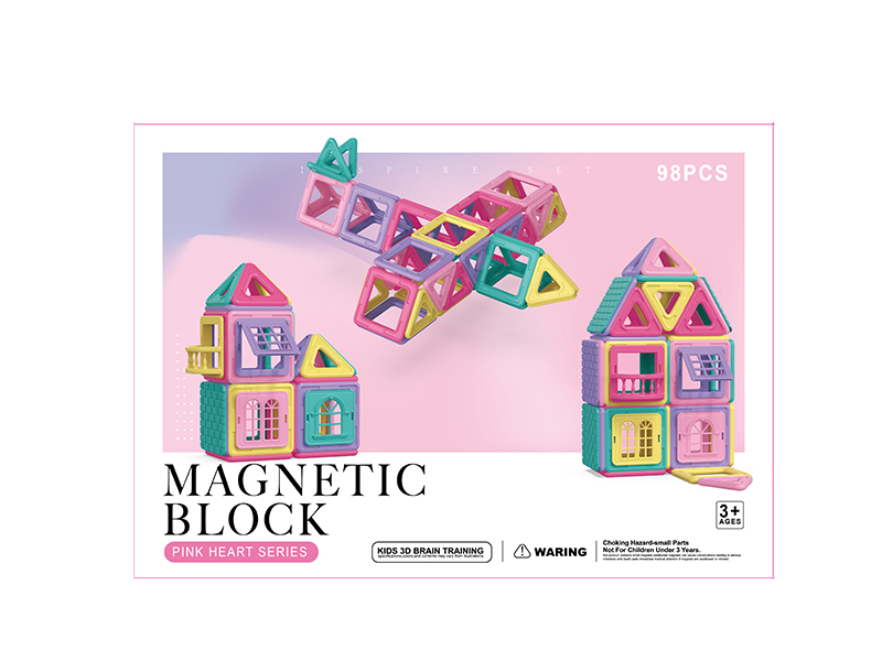 Magnetic Building Blocks 98pcs