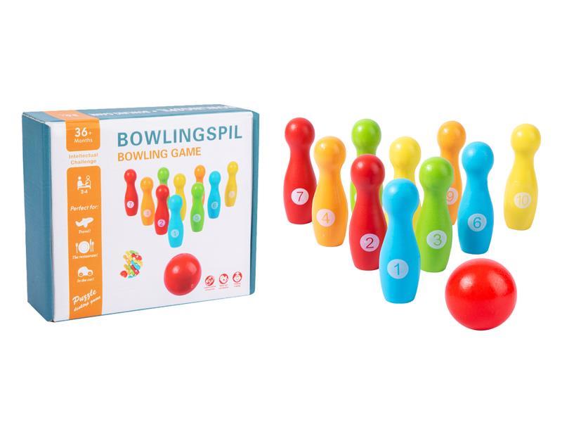 Wooden Bowling Ball