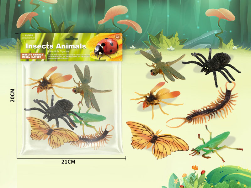 Six Insect Animals