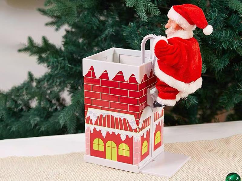 Climbing Chimney Santa Claus Toy