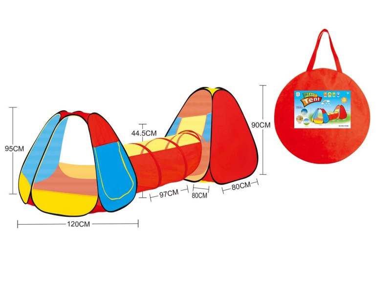 3-In-1 Kids Play Tent