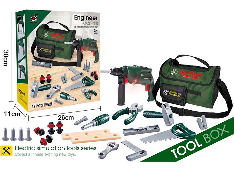 B/O tool set with handbag
