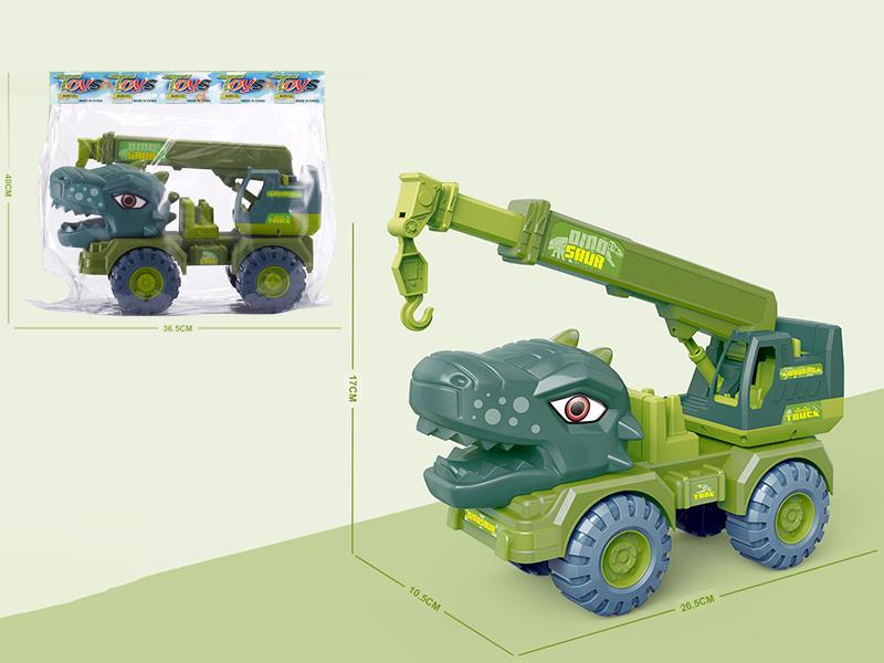 Middle Size Slide Dinosaur Engineering Truck