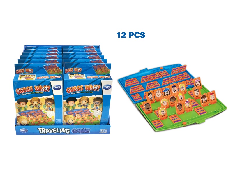 Guess Who I Am Game 12pcs