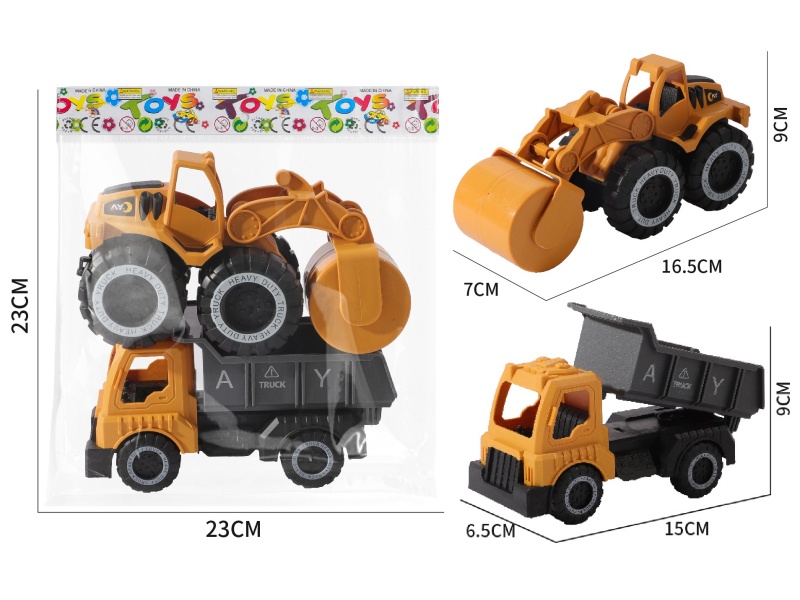 Slide Engineering Road Roller + Dump Truck