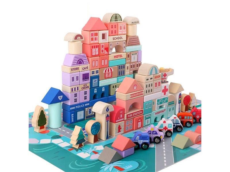 115pcs City Building Blocks