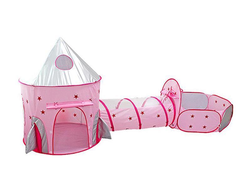 Three Piece Tent (Pink Rocket)