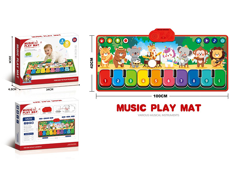 Animal Music Play Mat
